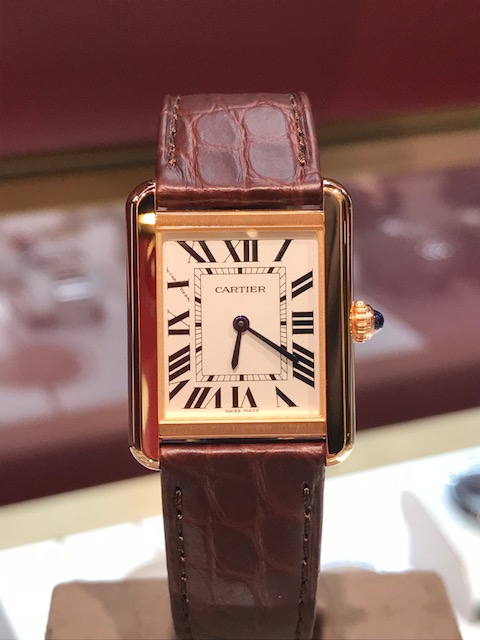 Cartier タンクソロ ピンクゴールド | KAMINEスタッフブログ