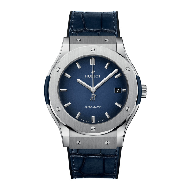 HUBLOT クラシック・フュージョン チタニウム ディープブルー 511.NX.6670.LR.JPN