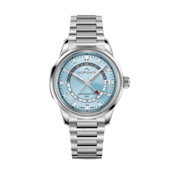 フリーダム 60 GMT 40mm アイスブルー BY NORQAIN フリーダム 60 GMT 40mm アイスブルー ノルケイン