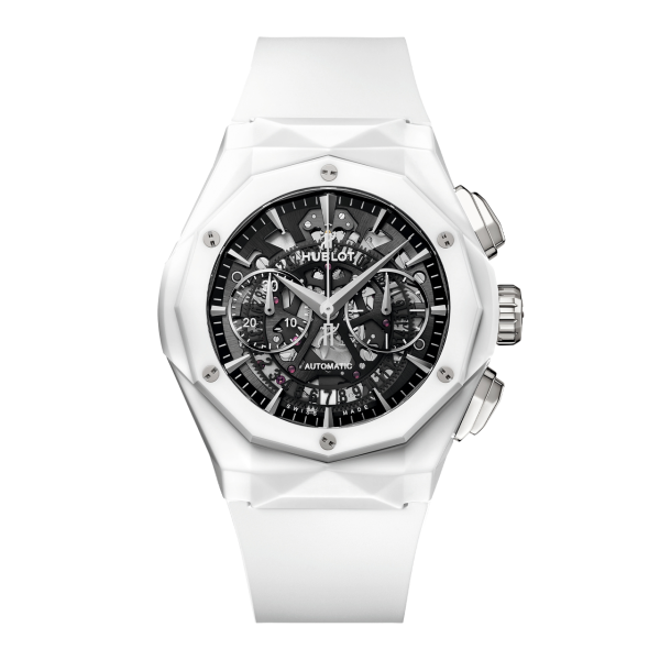 HUBLOT アエロ・フュージョン クロノグラフ オーリンスキー ホワイトセラミック 525.HI.0170.RW.ORL21
