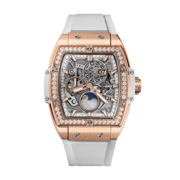 HUBLOT スピリット オブ ビッグ・バン ムーンフェイズ キングゴールド ホワイト ダイヤモンド 647.OE.2080.RW.1204