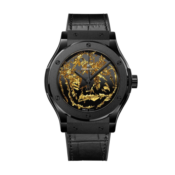 HUBLOT クラシック・フュージョン ゴールド クリスタル セラミック 542.CX.0660.LR
