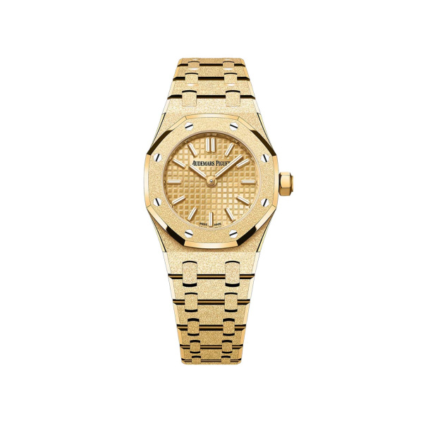 ロイヤル オーク ミニ フロステッドゴールド クォーツ BY AUDEMARS PIGUET ロイヤル オーク ミニ フロステッドゴールド クォーツ オーデマ ピゲ