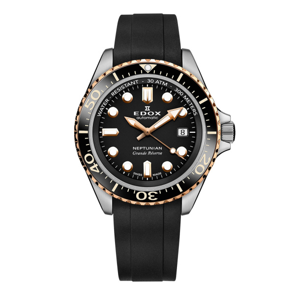 ネプチュニアン グランデ リザーブ デイト オートマティック BY EDOX ネプチュニアン グランデ リザーブ デイト オートマティック エドックス