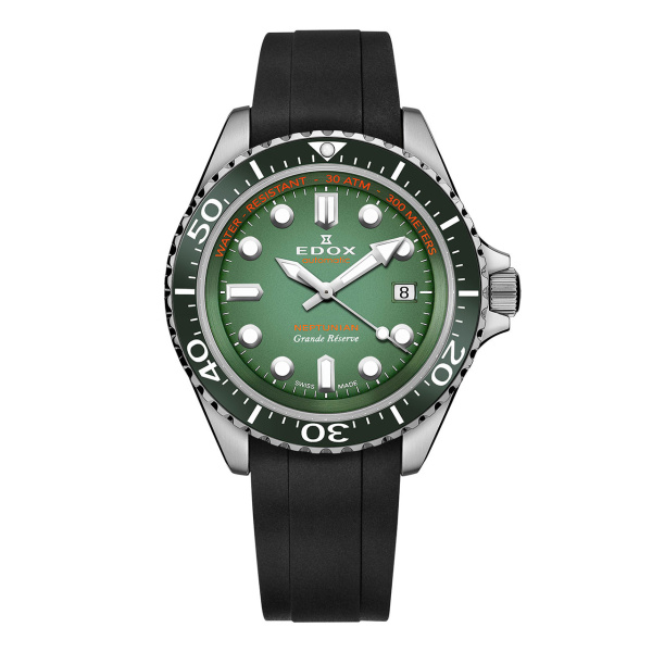 ネプチュニアン グランデ リザーブ デイト オートマティック BY EDOX ネプチュニアン グランデ リザーブ デイト オートマティック エドックス